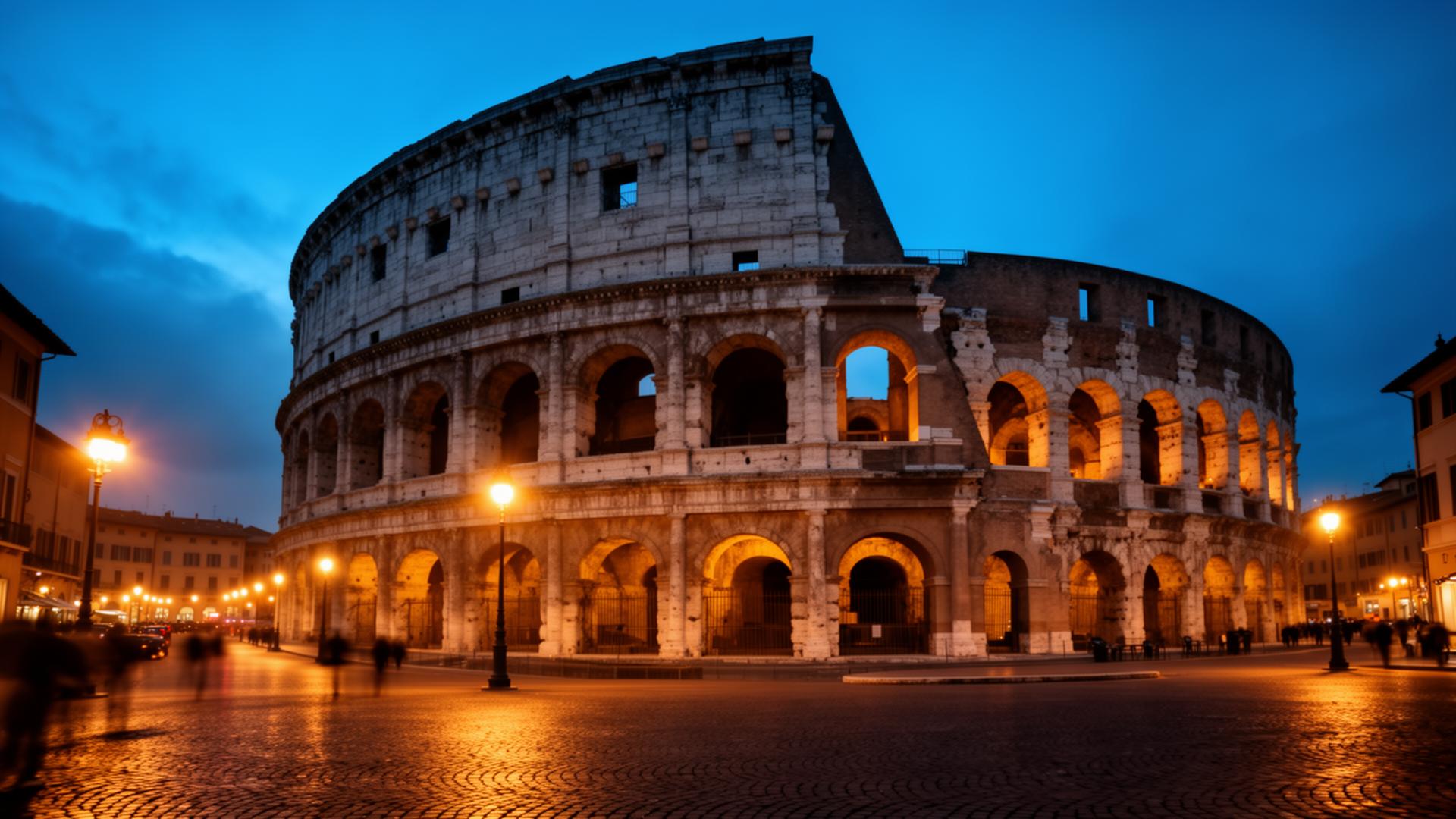 Arena di Verona al crepuscolo